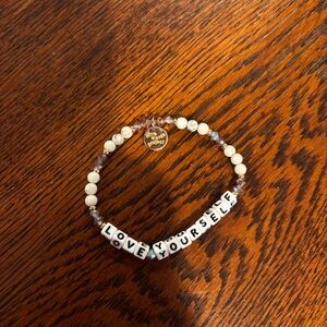 LITTLE WORDS PROJECT LWP GOOD USED CONDITION AUTHENTIC BRACELET love yourself